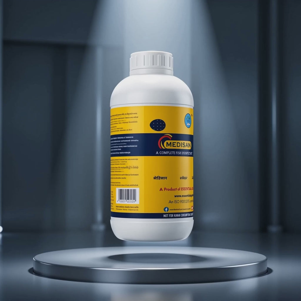Aquaculture Water Sanitizer – Bacterial & Fungal Disease Control for Fish Ponds | Fishhaat MEDISAN
